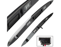 MINI R57 07-15 letev za osvetlitev registrske tablice z mikrostikalom za odpiranje prtljažnih vrat KROM
