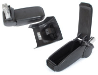 VW Golf V 03-08 komplet naslonjala za roke BLACK FABRIC + pritrdilni komplet