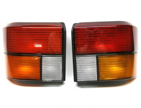 VW T4 90-04 BUS Zunanje zadnje luči oranžno-rdeče levo + desno nastavljeno *