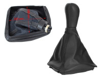 Skoda Octavia II 04-11 Prestavna ročica + vzvodna ročica z okvirjem CHROM 6 Prestav