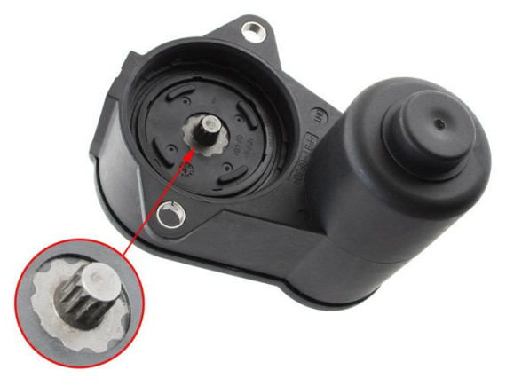 VW Passat B6 / karavan 2005- Motor ročne zavore 12 zarez