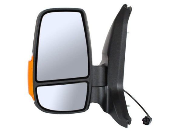 Ford Transit Mk8 14-19 krilo ogledalo ročno oranžno Indikator levo