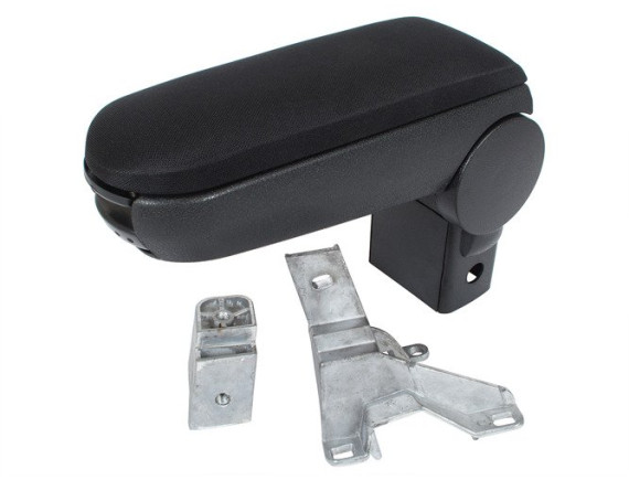 VW Golf IV set naslonjala za roke BLACK FABRIC + pritrdilni komplet