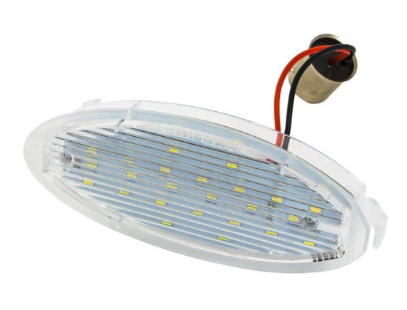 opel / Opel Astra IF Corsa B Vectra B Lučka registrske tablice LED
