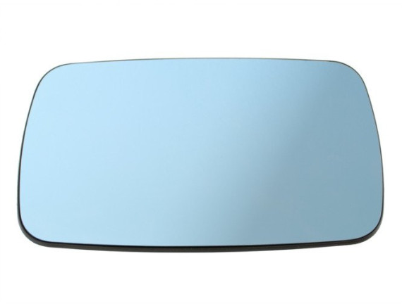 BMW 5 E39 96-04 Zrcalno steklo / vložek ogledala Ogrevano BLUE Levo