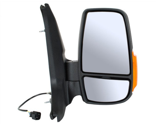 Ford Transit Mk8 14-19 krilo ogledalo ročno oranžno Indikator desno