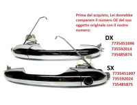Fiat 500 upravlja z zunanjo sprednjo stranjo levo + desno
