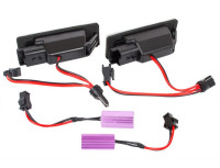 Nissan Qashqai 07-16 Juke 13-16 Luč registrske tablice / svetilka LED 2 kom