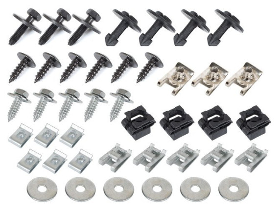 Audi A6 C5 / Avant 97-05 Pod pokrovom motorja nastavite 42pcs