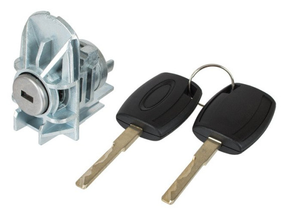 Zaklepanje / vložek vrat Ford S-MAX 06-14 s ključi vhodna vrata Leva