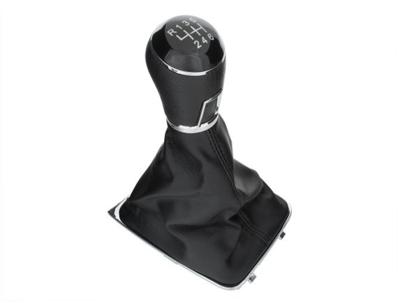 VW Golf VII 2012- Prestavna ročica BLACK + Ročica z ročico 6 Prestav