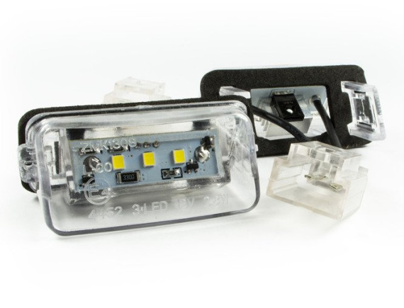 Peugeot 206 207 307 308 406 407 Lučka registrske tablice / svetilka LED 2 kom