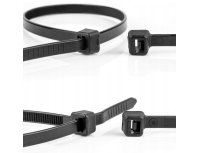 100 SZTUK | TRYTYTKI 3,6mm x 200mm | OPASKI ZACISKOWE DO KABLI ZIPPERKI